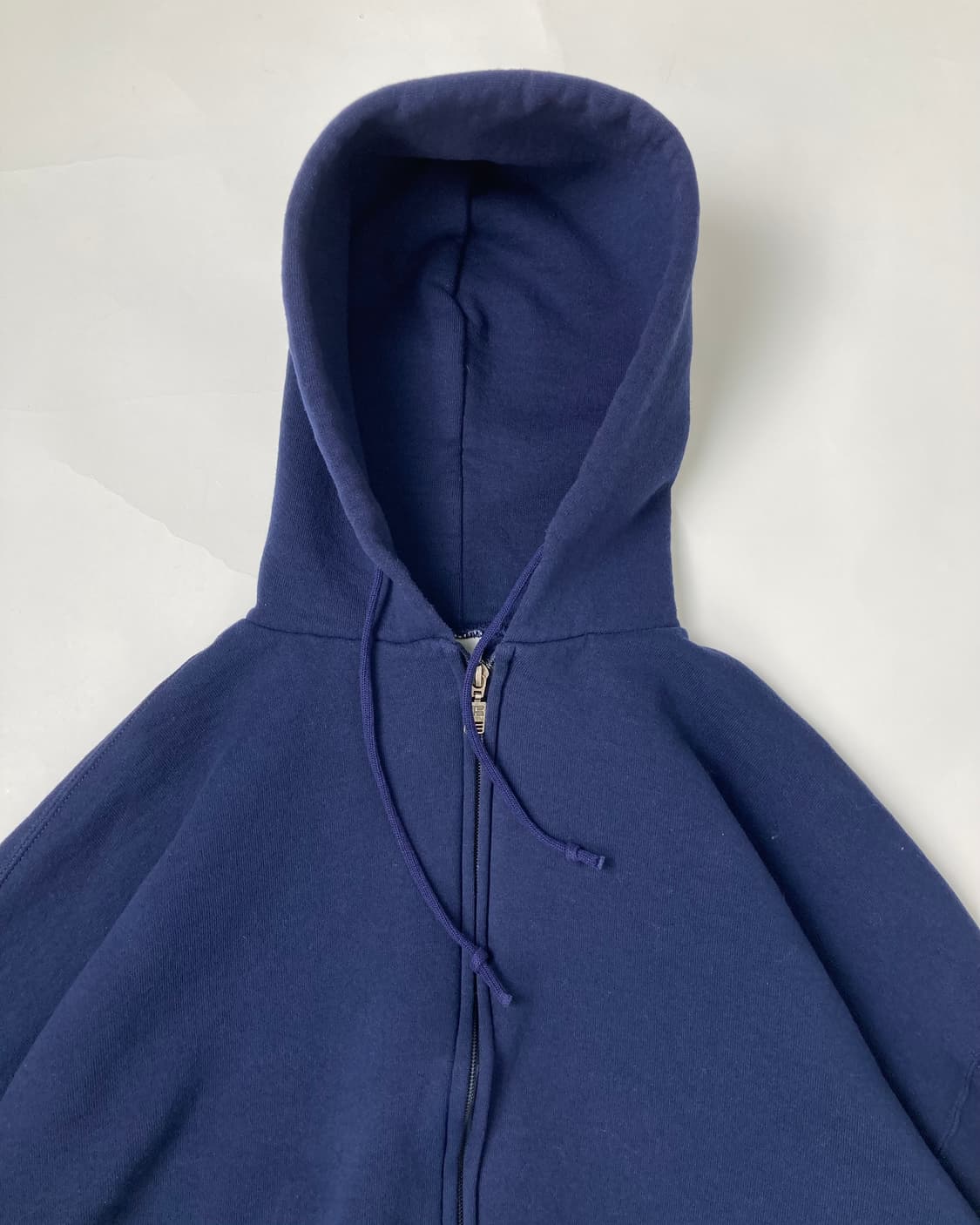 90s Russell Zip Up Hoodie (navy) 상품이미지6