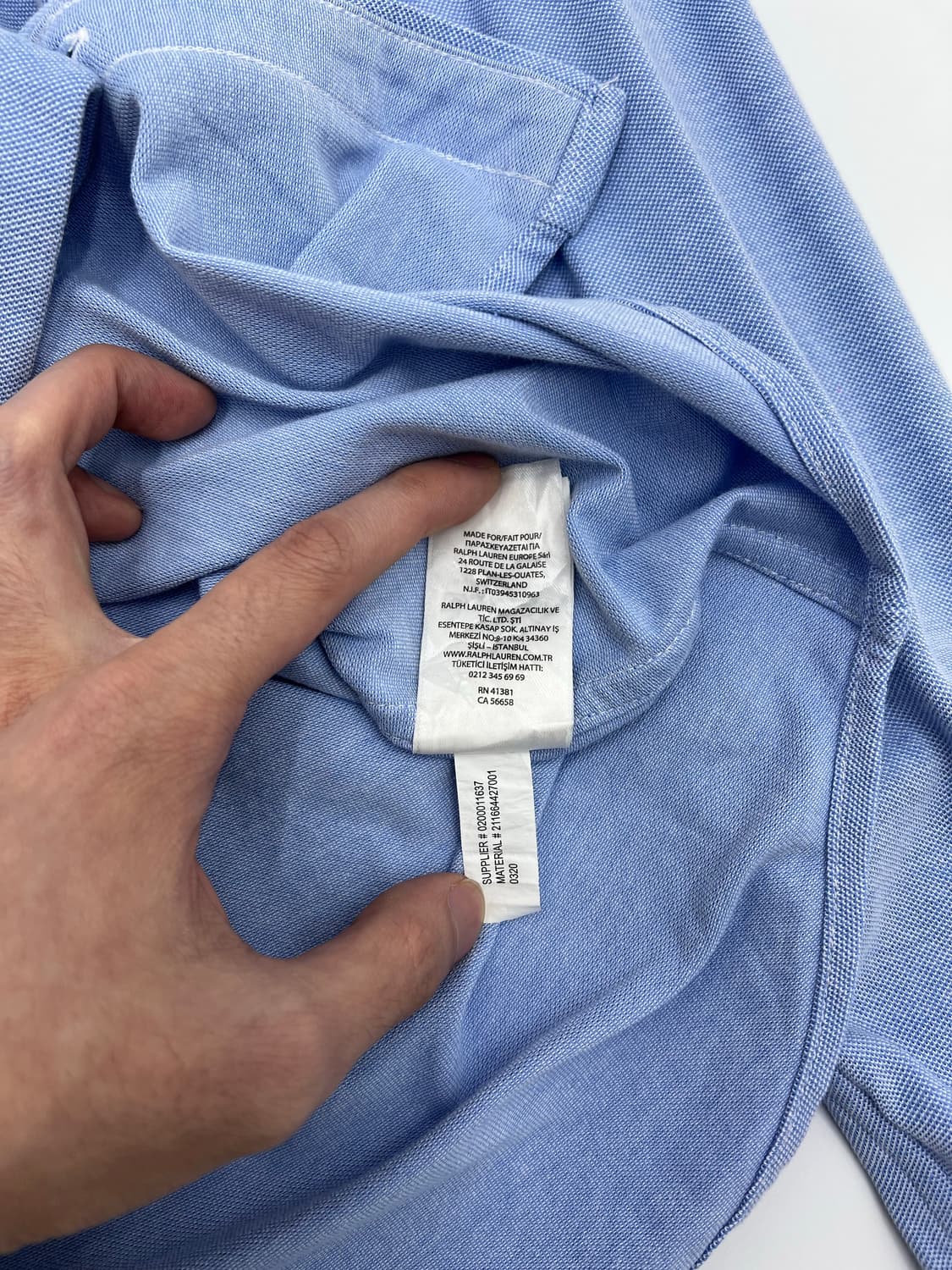 폴로 랄프로렌 니트 옥스포드 셔츠 상품이미지8