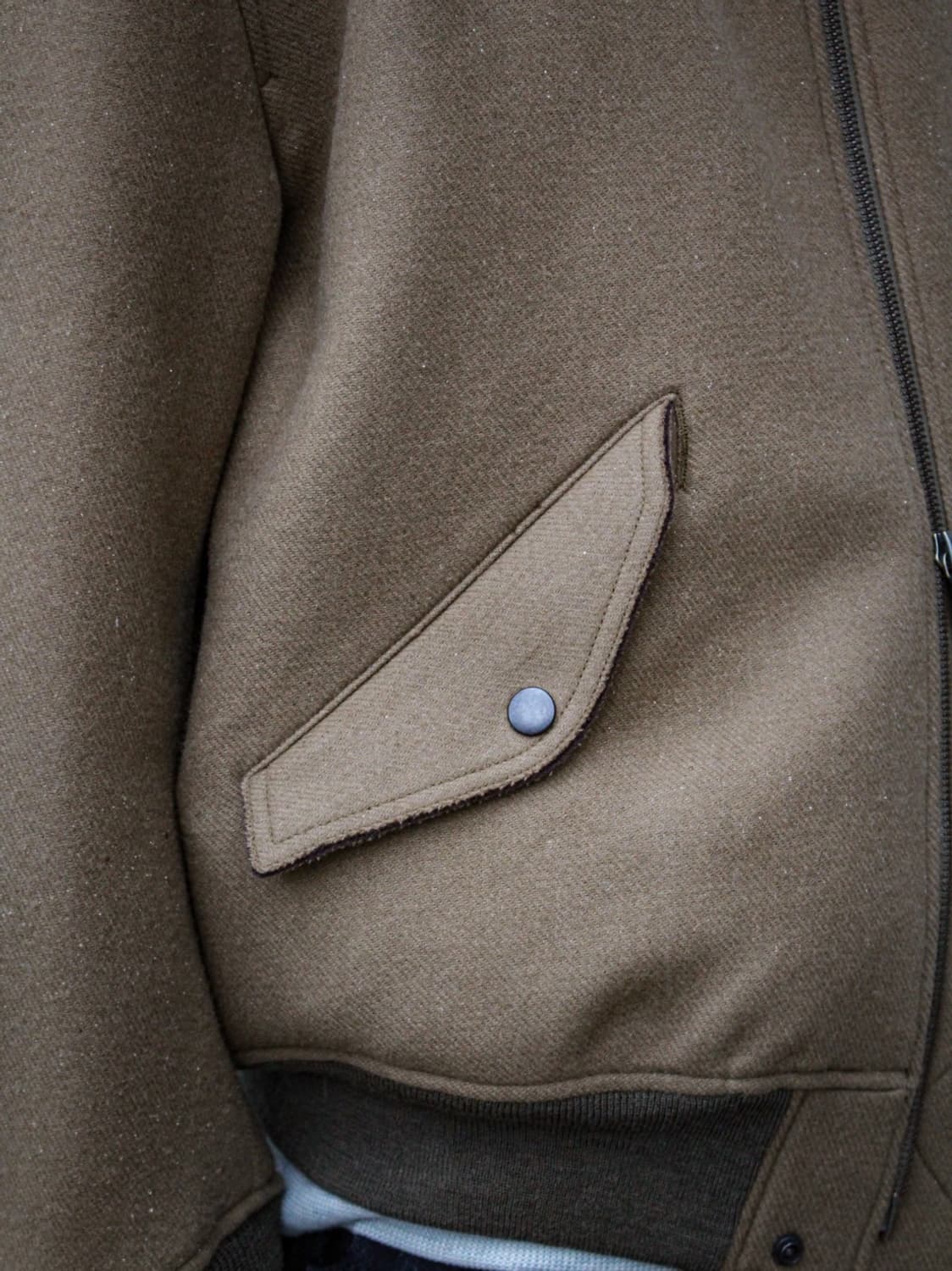 [38] 22AW 캡틴선샤인 플라이트 자켓 브라운 새제품 팝니다 상품이미지7