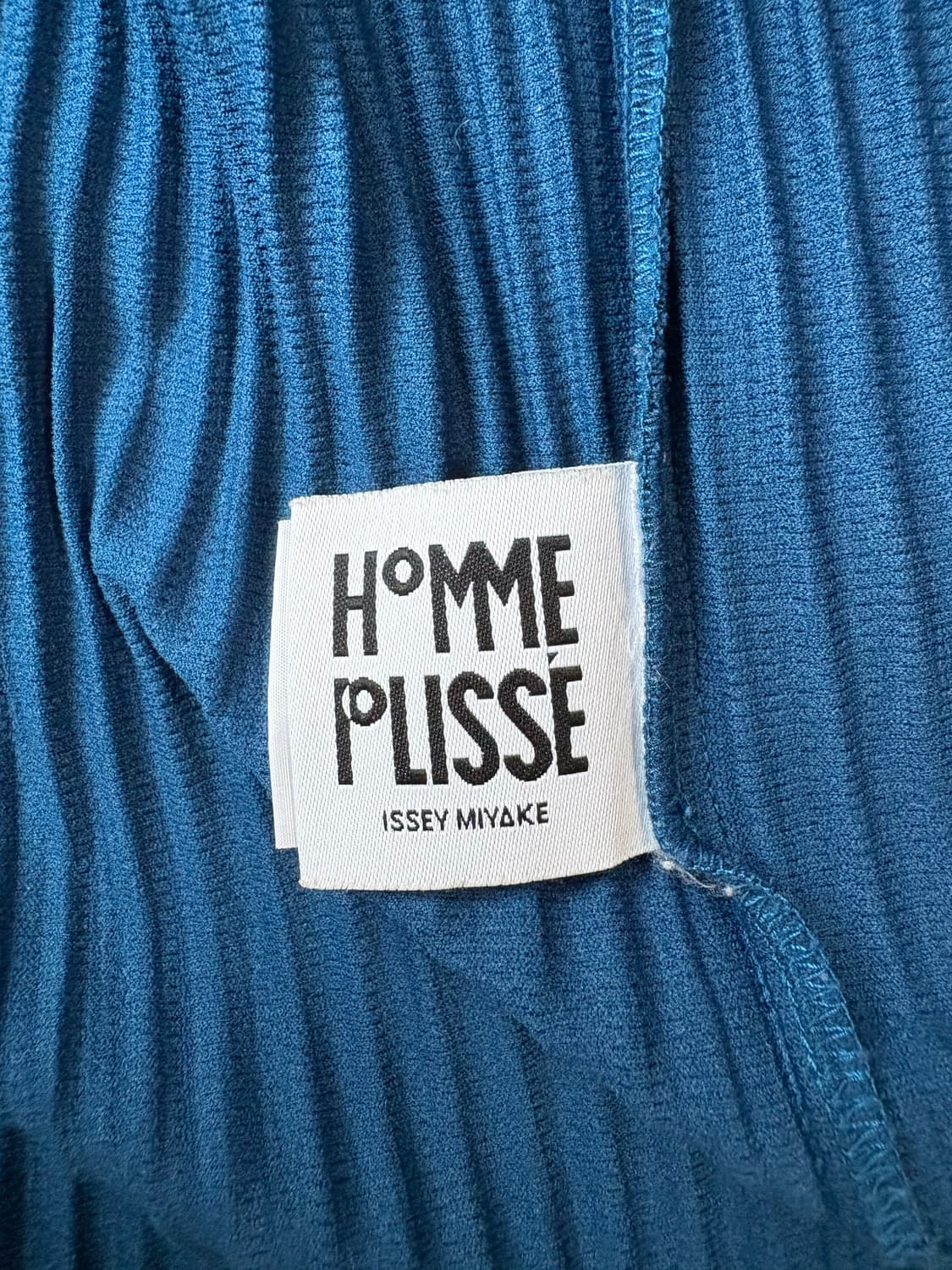 옴므플리세 후드집업 다크블루 상품이미지5