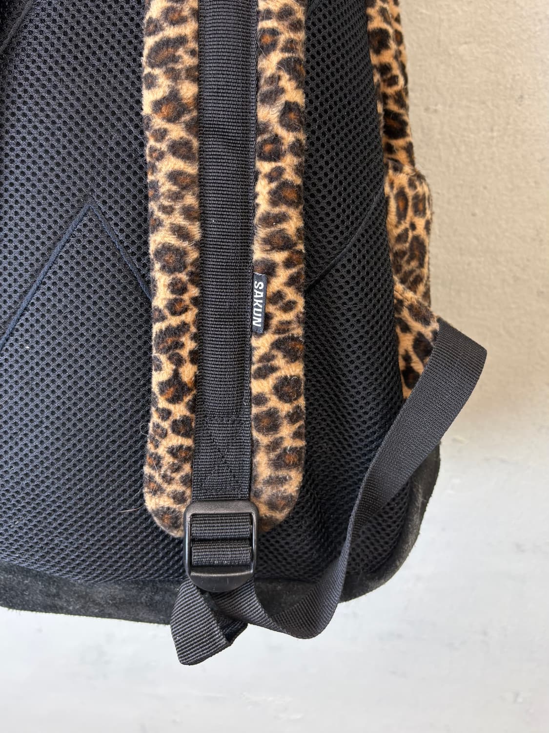 사쿤 올드스쿨 y2k 레오파드 백팩 상품이미지6