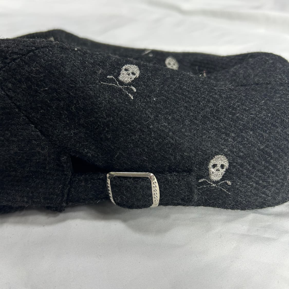 [Mark&Lona] 마크앤로나 스컬 자수 펑크 헌팅캡 상품이미지2