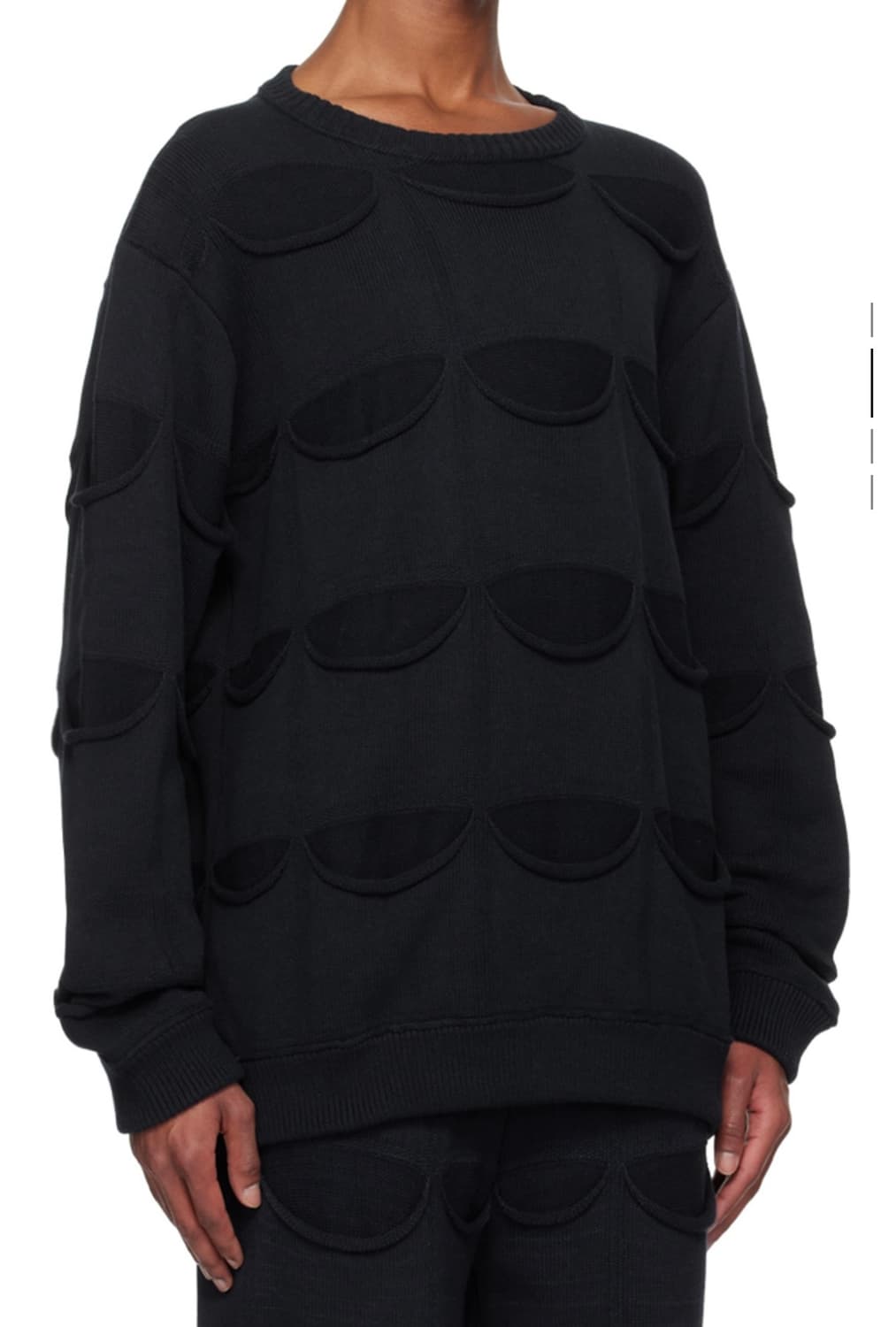 Isa Boulder SSENSE 익스클루시브 네이비 울 포켓 스웨터 상품이미지2