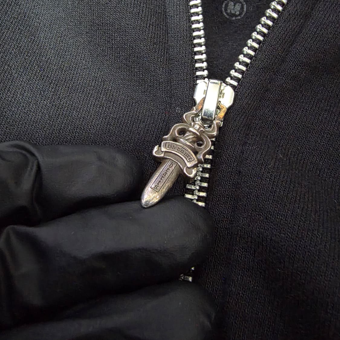 {클로젯}[M][백화점판]크롬하츠 티바로고 홀스슈 플로랄 후드집업 상품이미지7