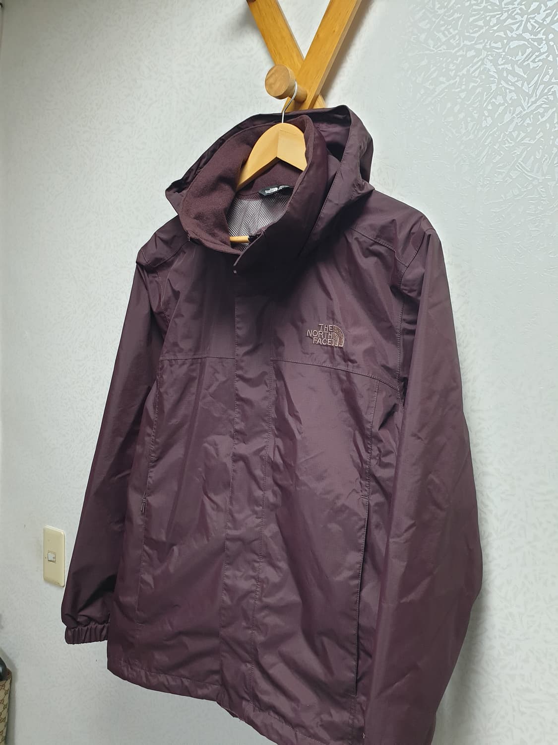 [남100] 노스페이스 드라이벤트 바람막이 버건디 상품이미지2
