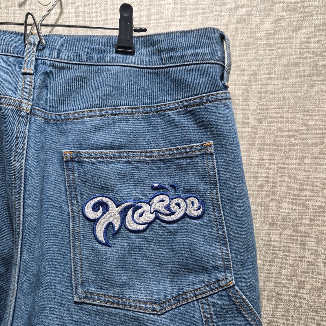 (34) XLAGE 엑스라지 쥬시로고 데님 카펜터 쇼츠 상품이미지2