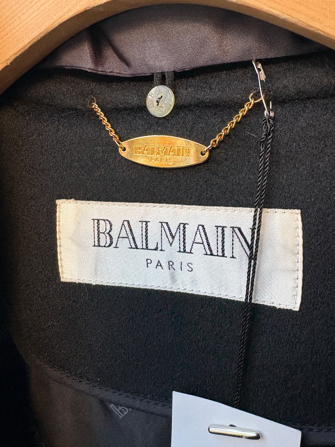 발망 캐시미어 코트 (밍크 카라) 상품이미지9