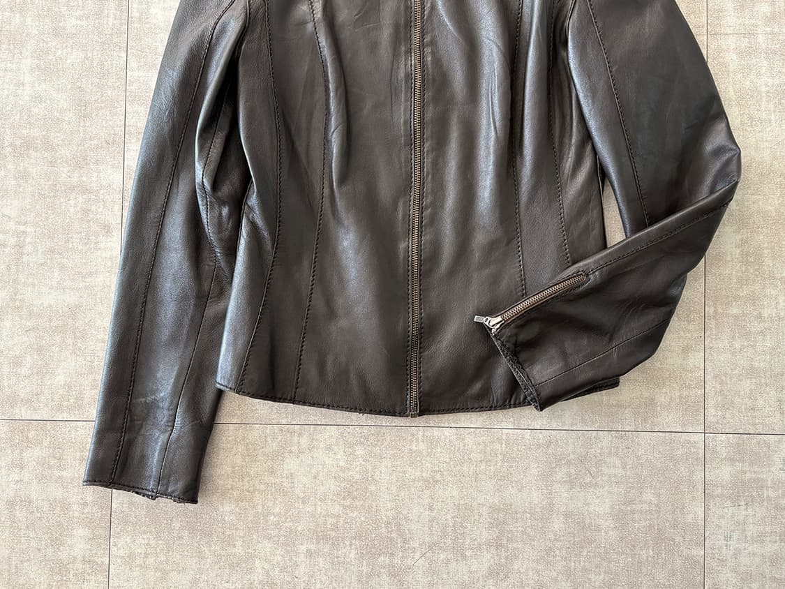silm leather jacket 상품이미지2
