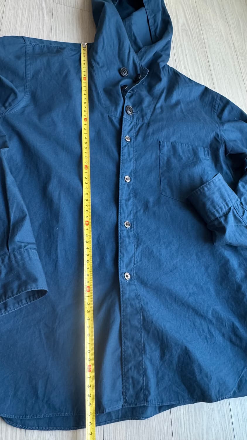 꼼데가르송 옴므 플러스 후드 셔츠 자켓 xs 상품이미지8