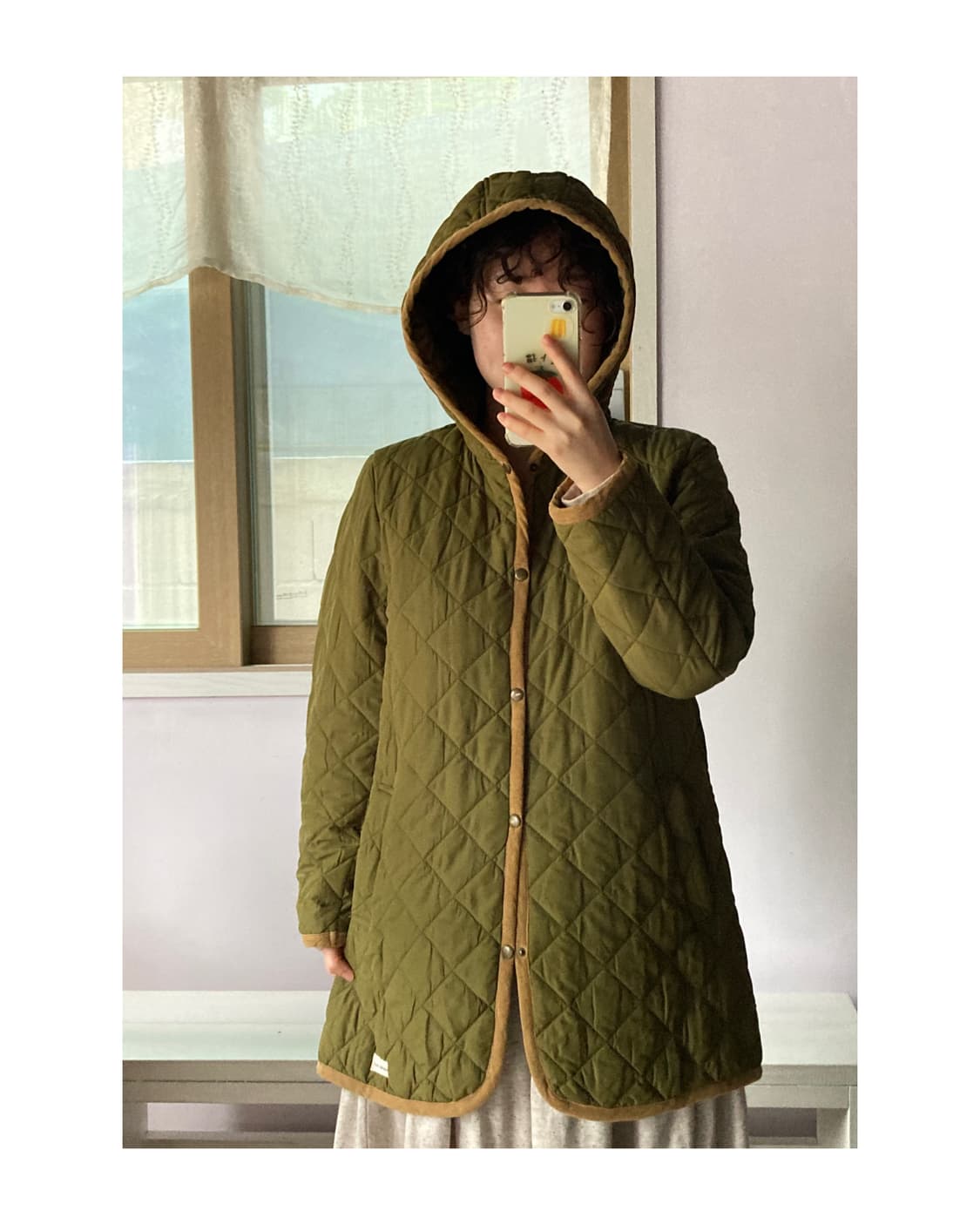sm2 카키 퀄팅 자켓 상품이미지1