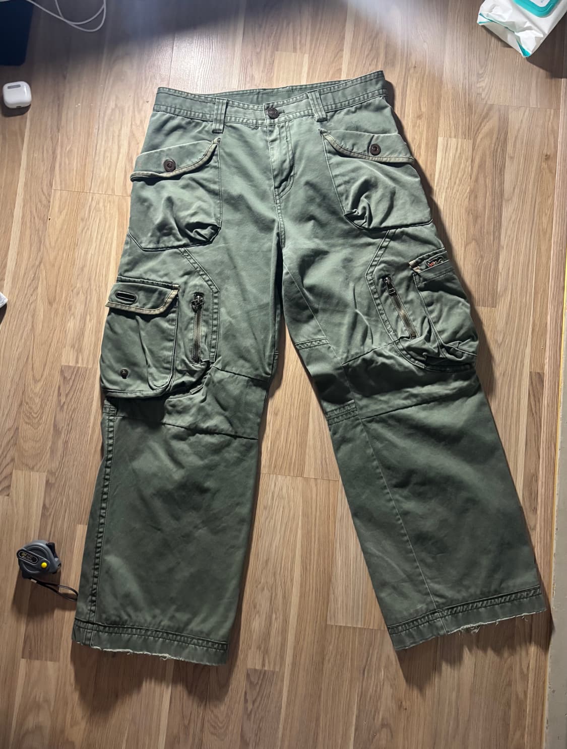 빈티지 카고 포켓 팬츠 상품이미지2