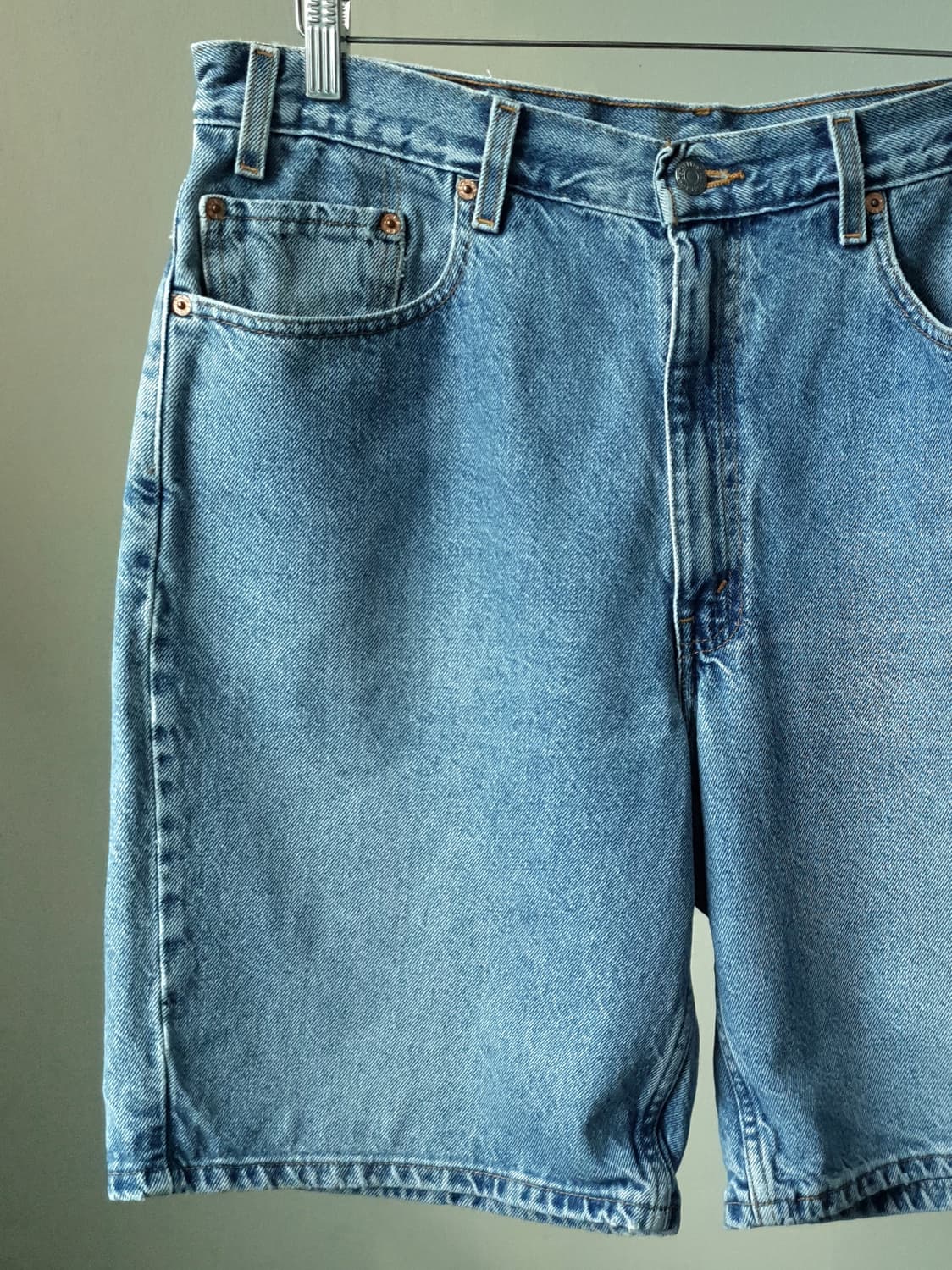 90s Levi's 550 denim shorts 상품이미지3