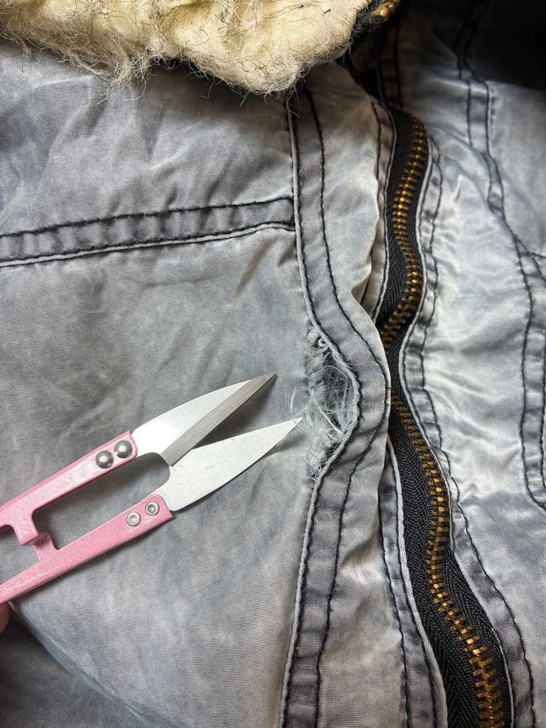 알파인더스트리 80's 미공군 N3B 메탈릭 항공 자켓 PN7503 상품이미지6