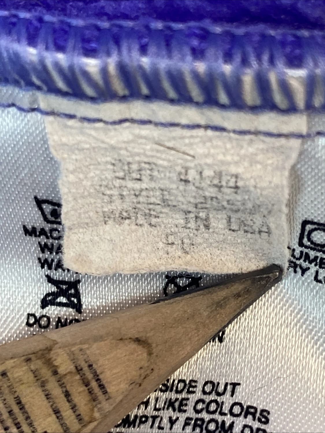 80s~90s USA 파타고니아 신칠라 스냅-T 퍼플 상품이미지5