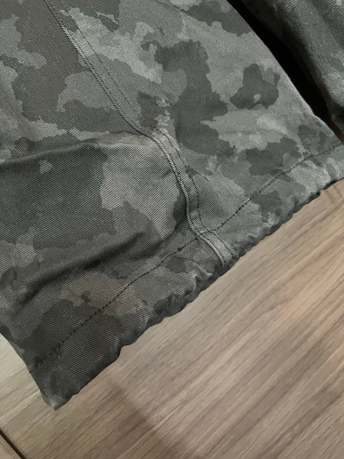 아캄 카모 팬츠 블랙 1 상품이미지9