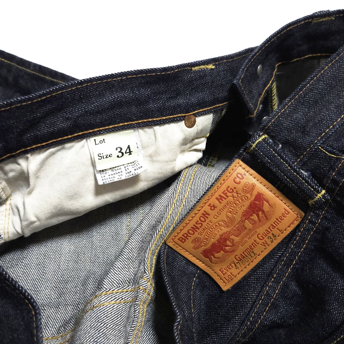 브론슨 Bronson 47801XX 셀비지 데님 팬츠 상품이미지8