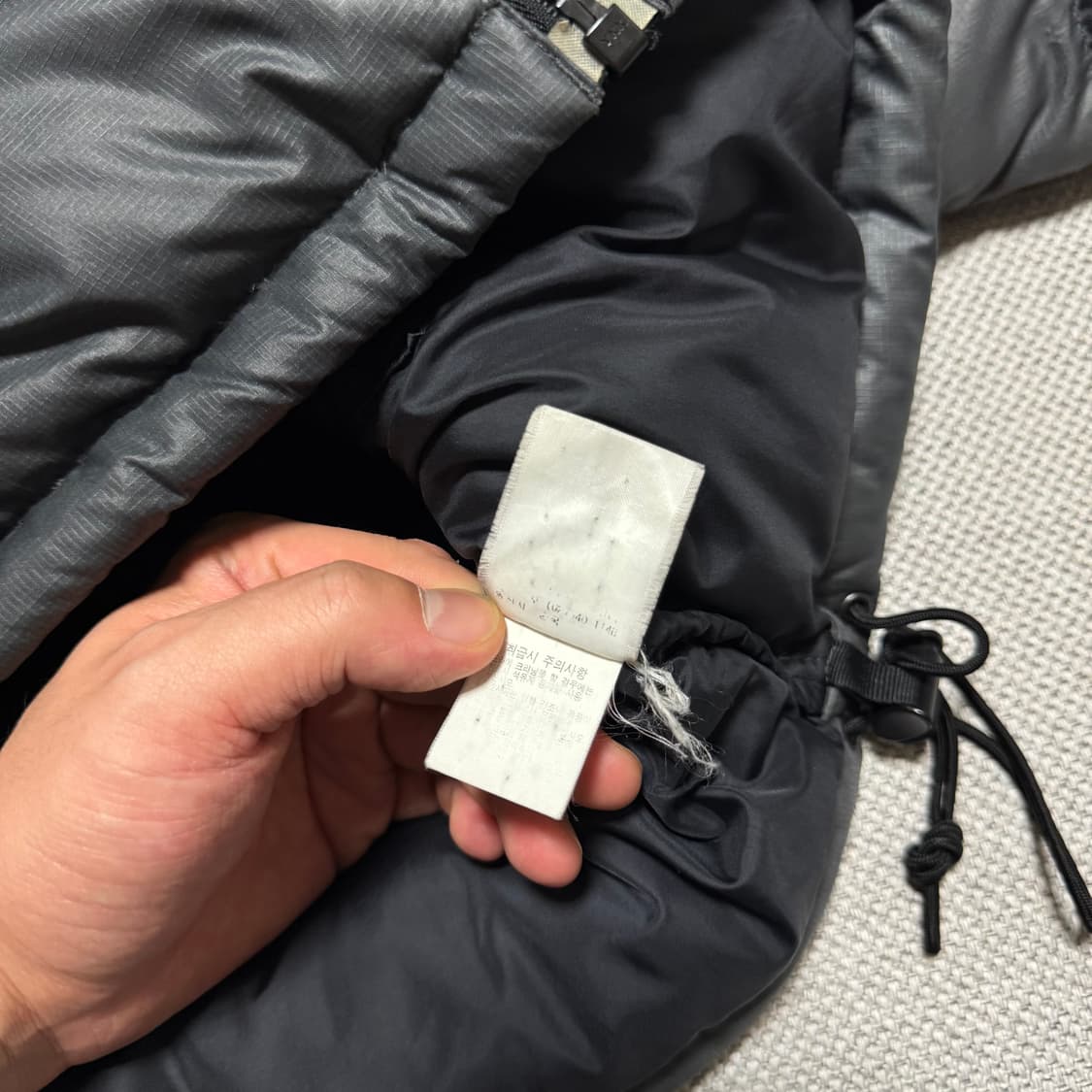 노스페이스 700 눕시 패딩 상품이미지4