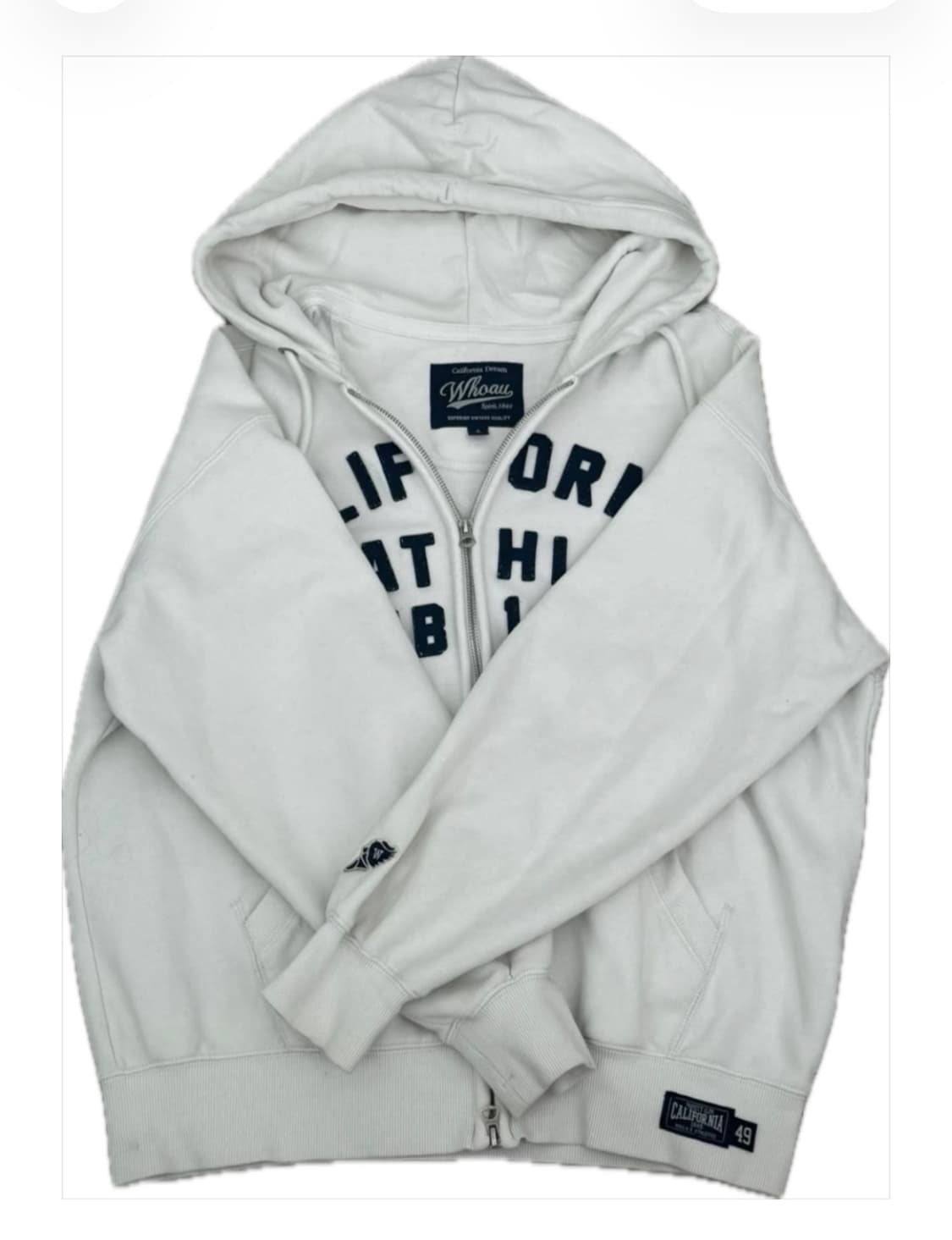 후아유 캘리포니아 후드집업 상품이미지2