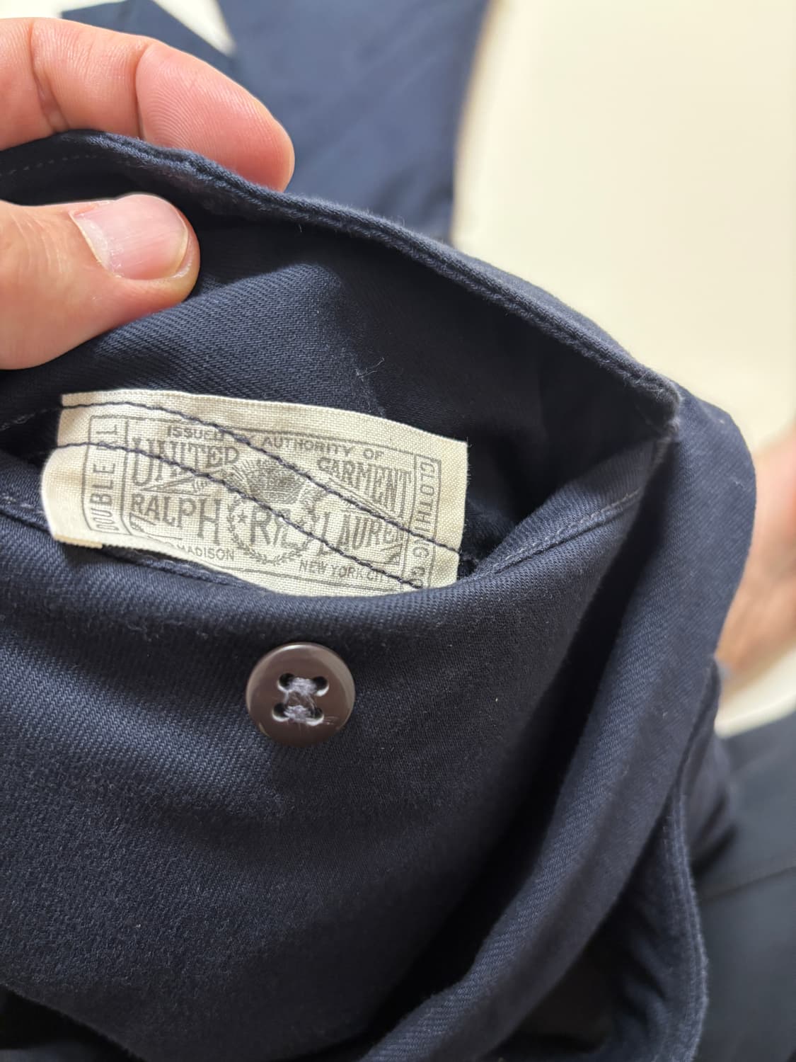 [32x30] 더블알엘 rrl 네이비 치노 팬츠 상품이미지7