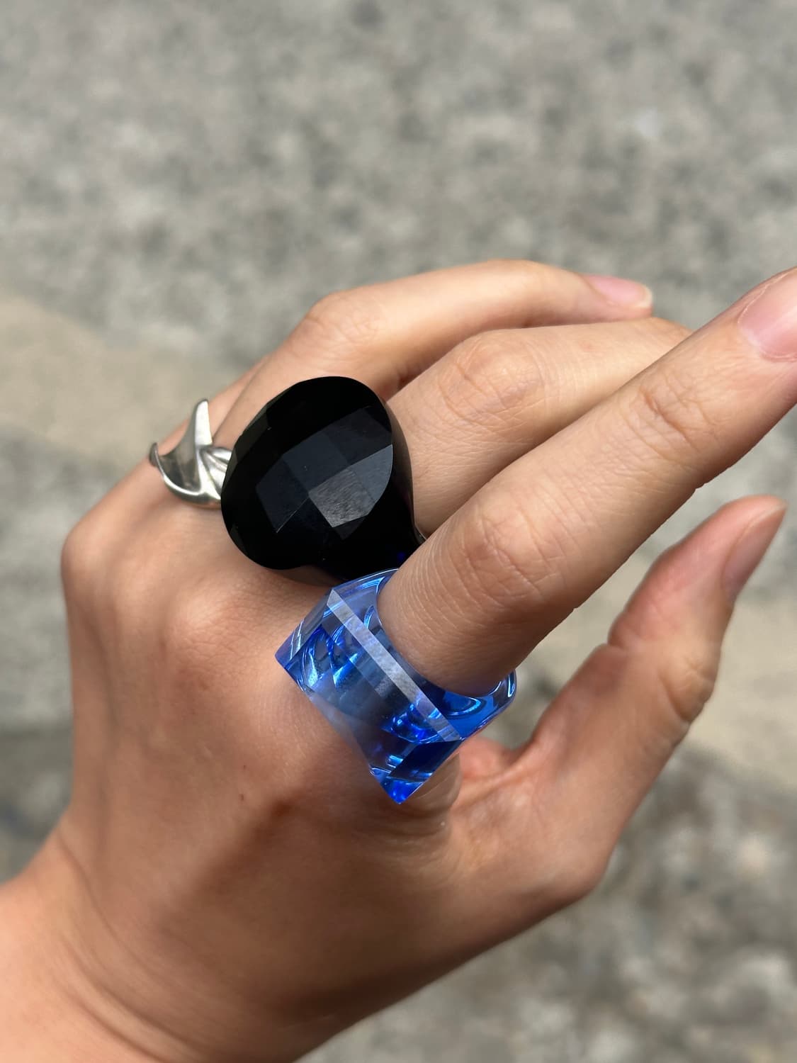 Vintage Glass Ring🧿 상품이미지1