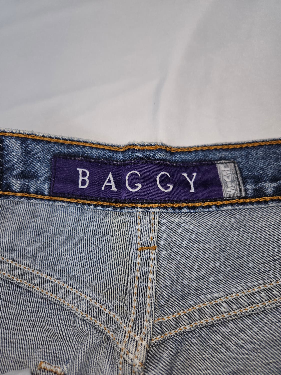 00s 리바이스 BAGGY 노패치 4811데님팬츠 와이드 빈티지30x34 상품이미지3