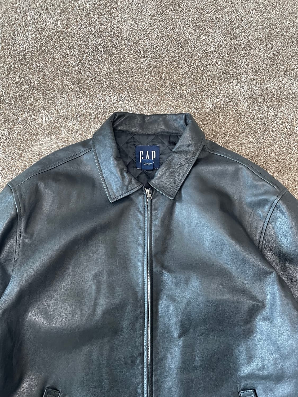 빈티지 올드갭 레더자켓 old gap leather 상품이미지2