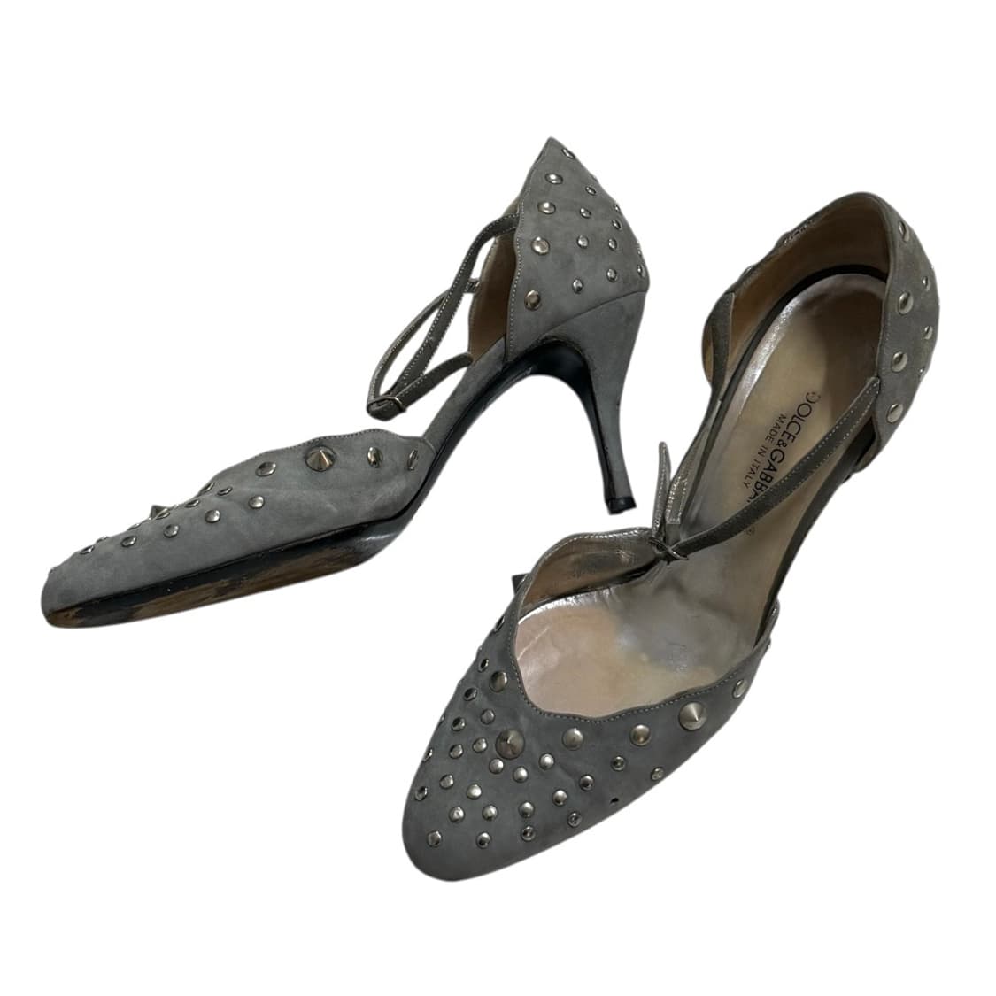 00s Dolce & Gabbana 스터드 오르세 펌프스 상품이미지3