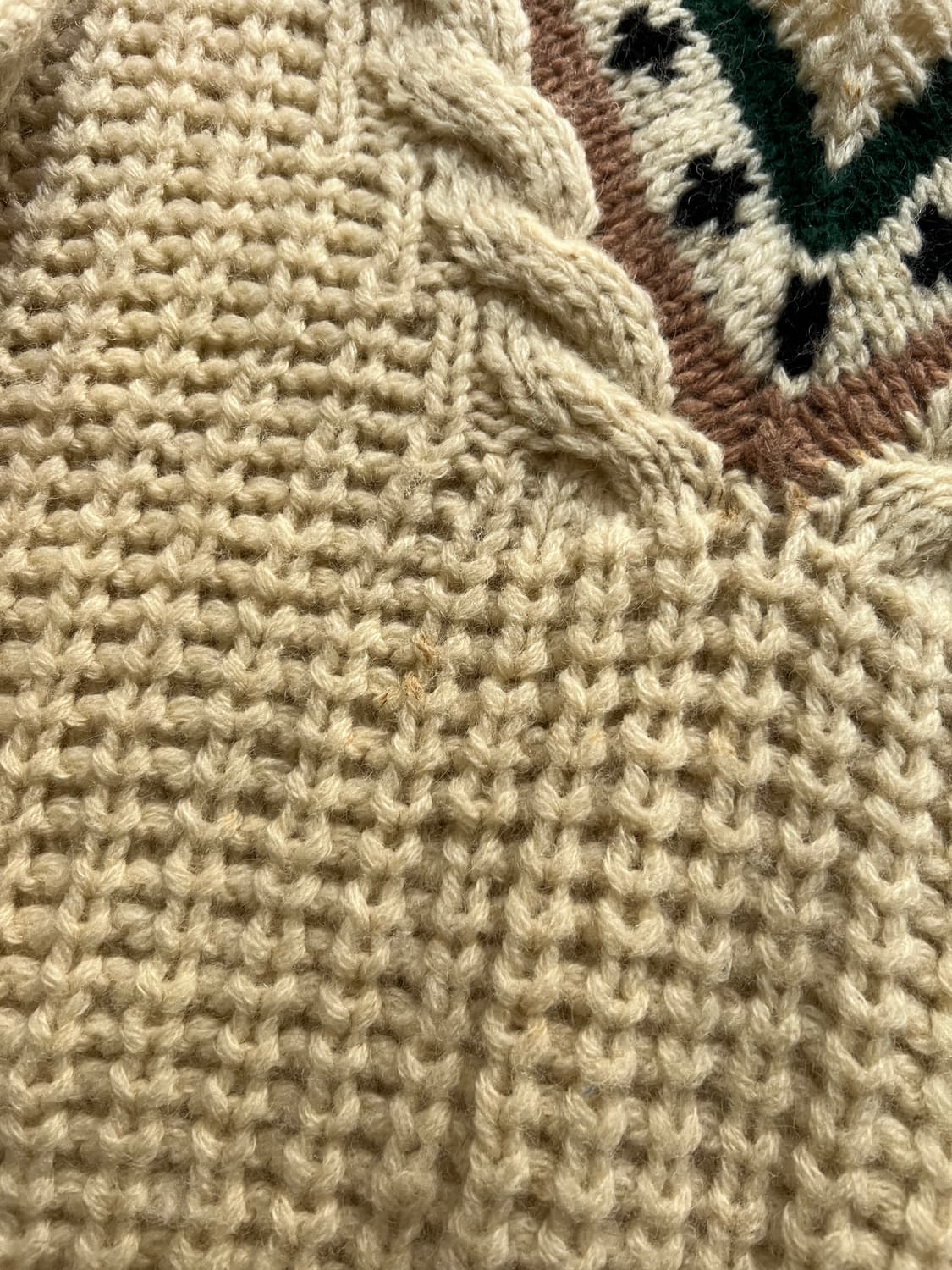 [L]90's USA 빈티지 프레피 크로켓 니트 상품이미지4