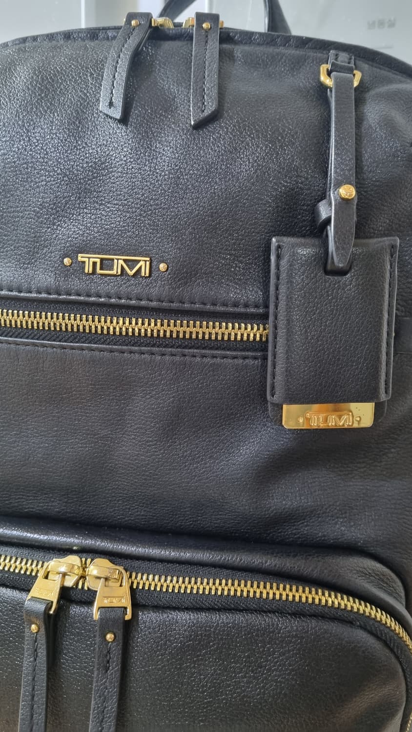 TUMI 투미 가죽 백팩 블랙 상품이미지3