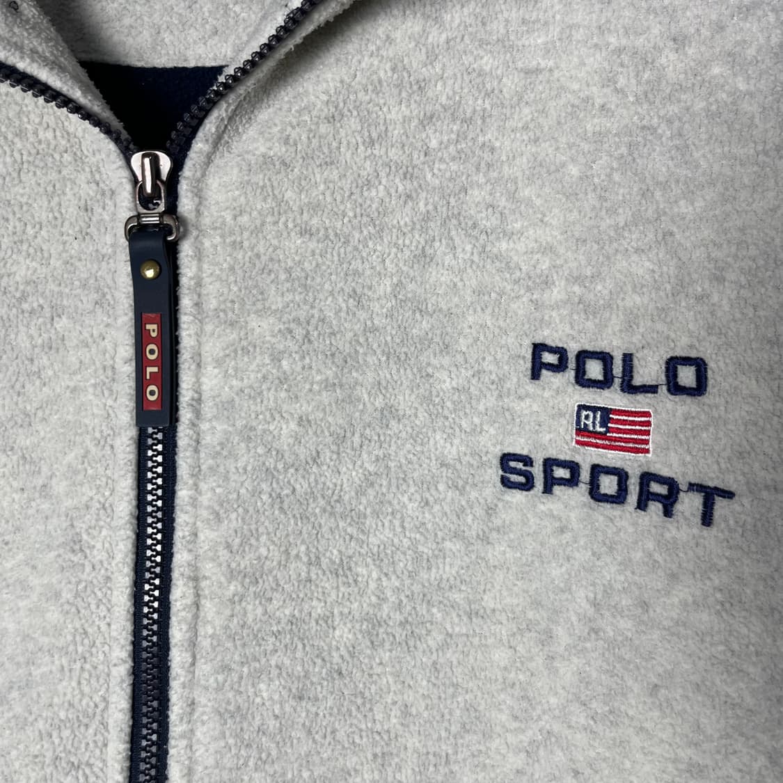 [Polo Sports] 폴로스포츠 로고자수 플리스집업 상품이미지4