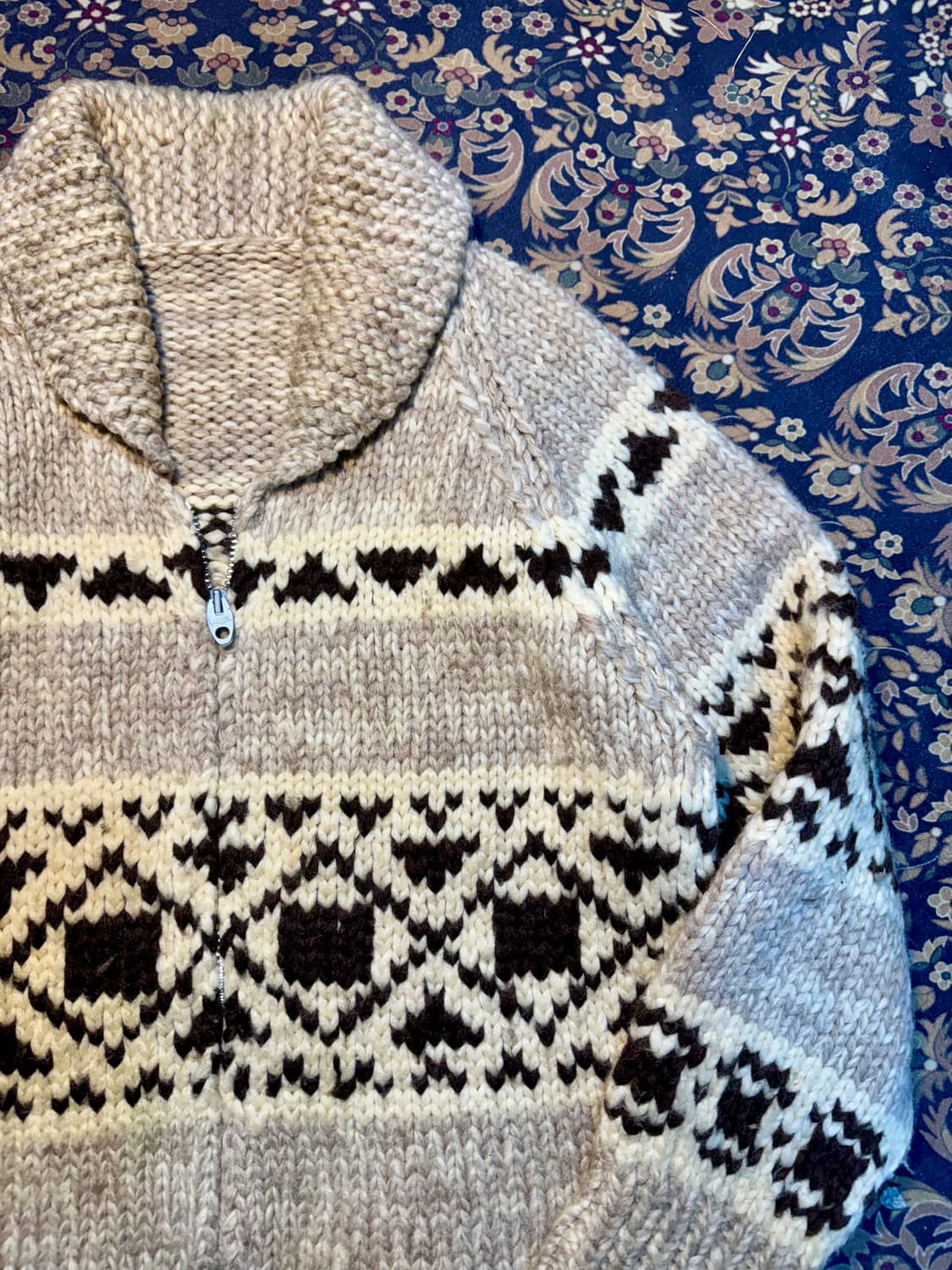 1950-1960s 오리지널 빈티지 코위찬 가디건 상품이미지3