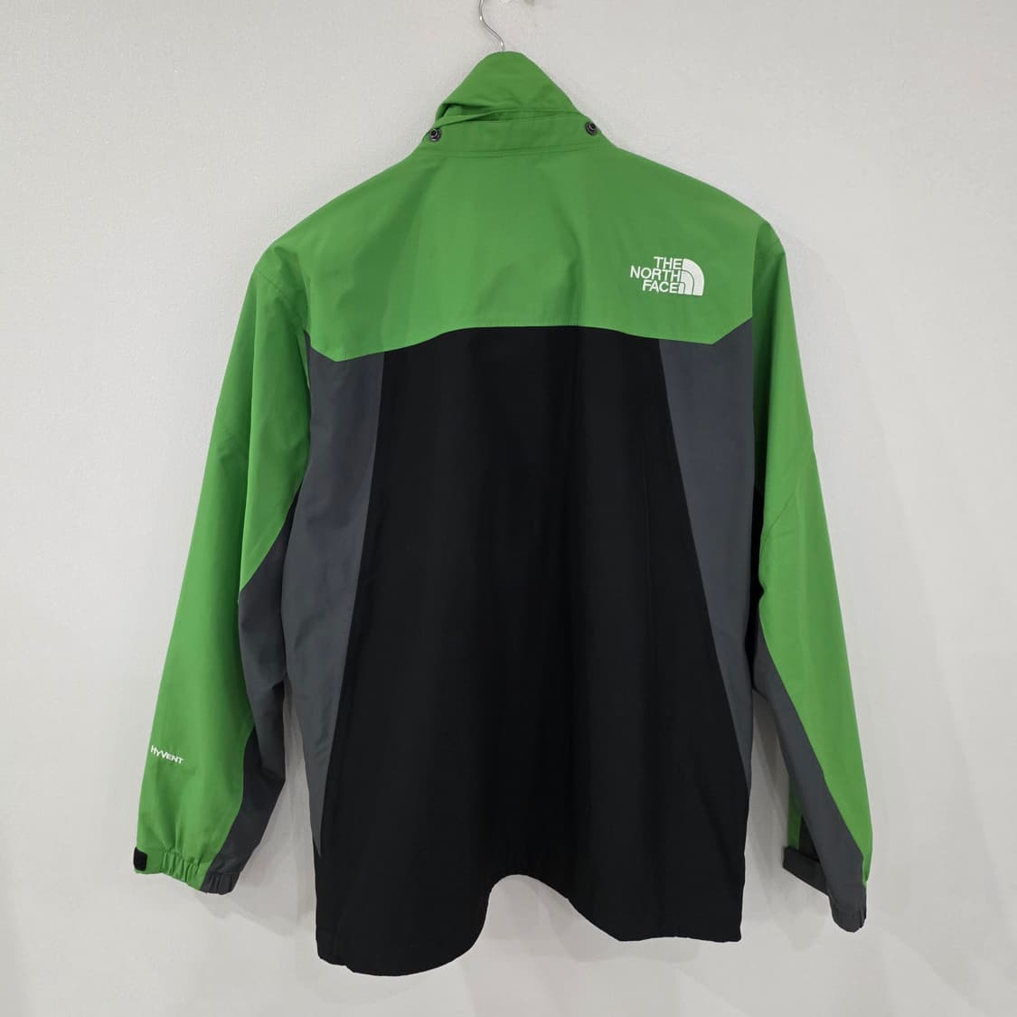 노스페이스 바람막이 90 그린/블랙/그레이 상품이미지6
