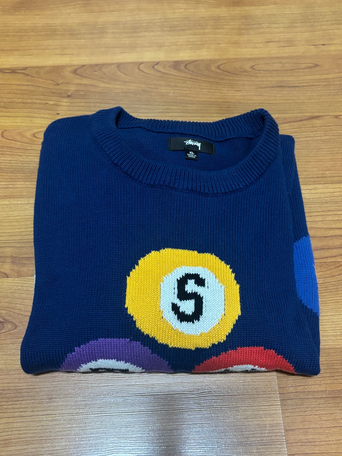 스투시 빌리아드 스웨터 내츄럴 상품이미지10