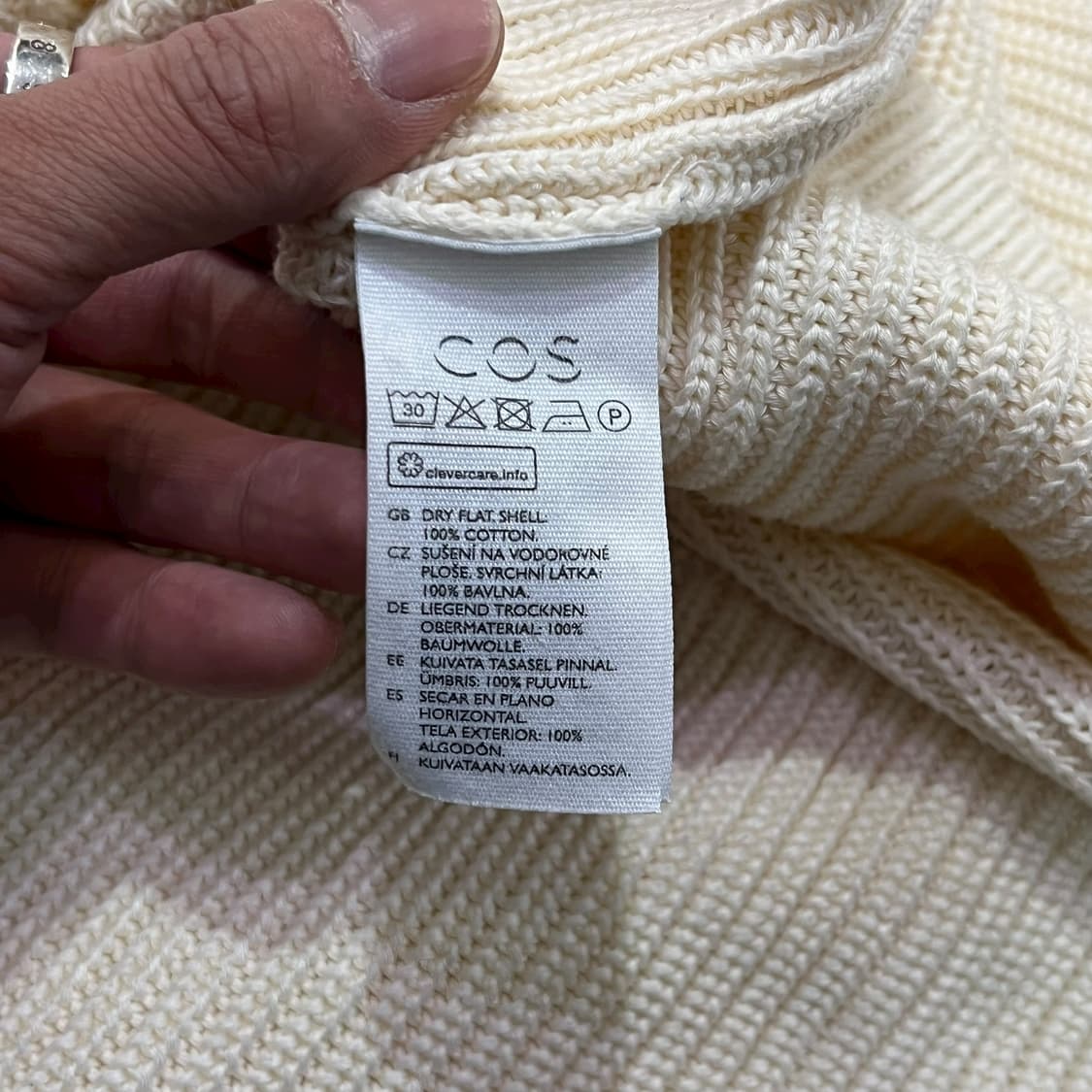  코스 숄더라인 트위스트 니트 y14083 상품이미지8