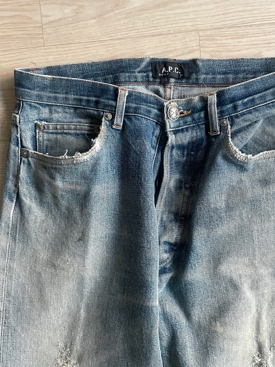 아페세데님 33사이즈 상품이미지5