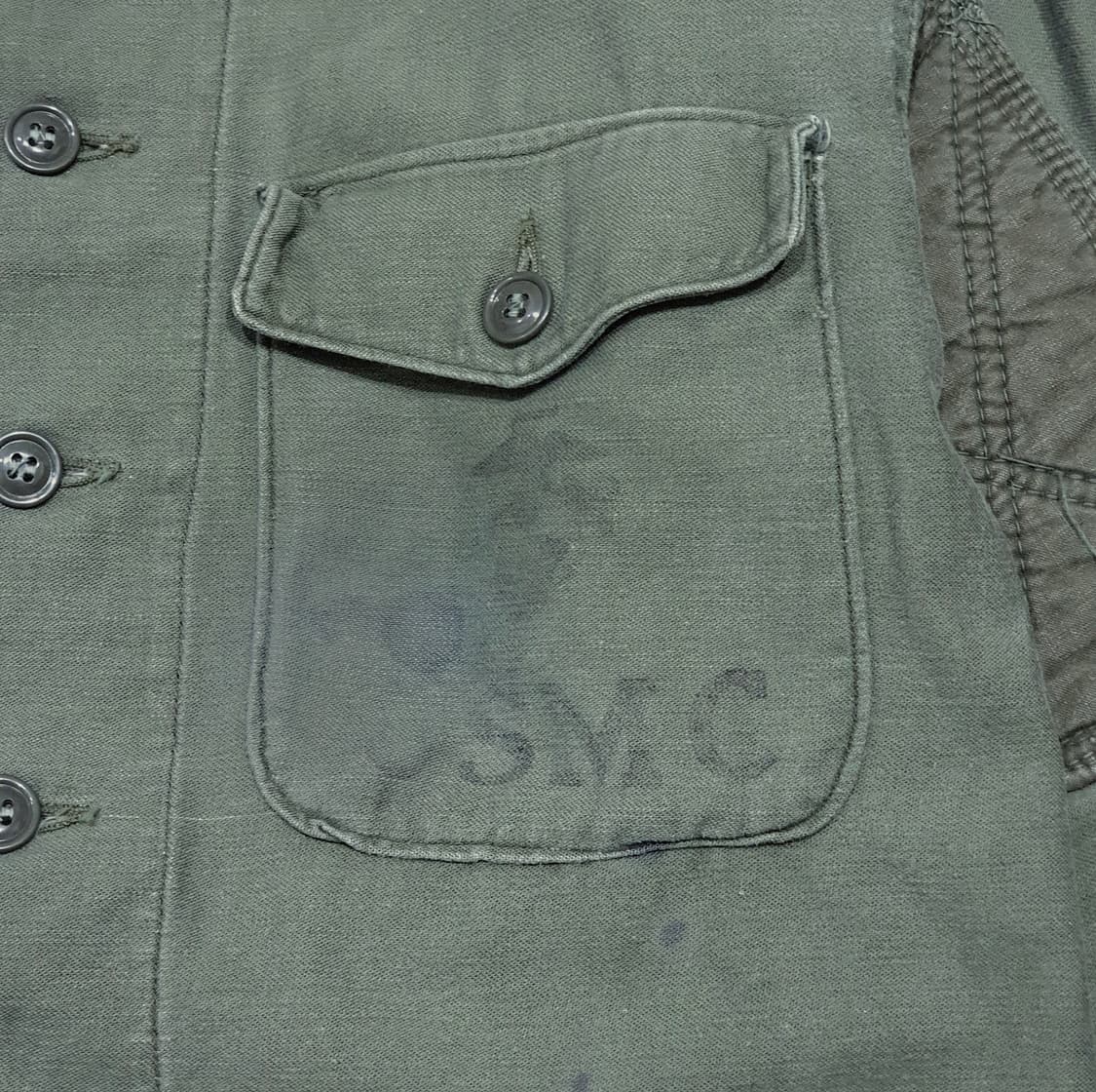 미군 usmc 슈팅자켓 60s m 100-105 빈티지 상품이미지3
