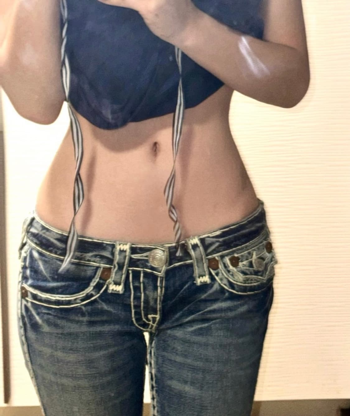 착샷o 트루릴리젼 로우라이즈 부츠컷 상품이미지3