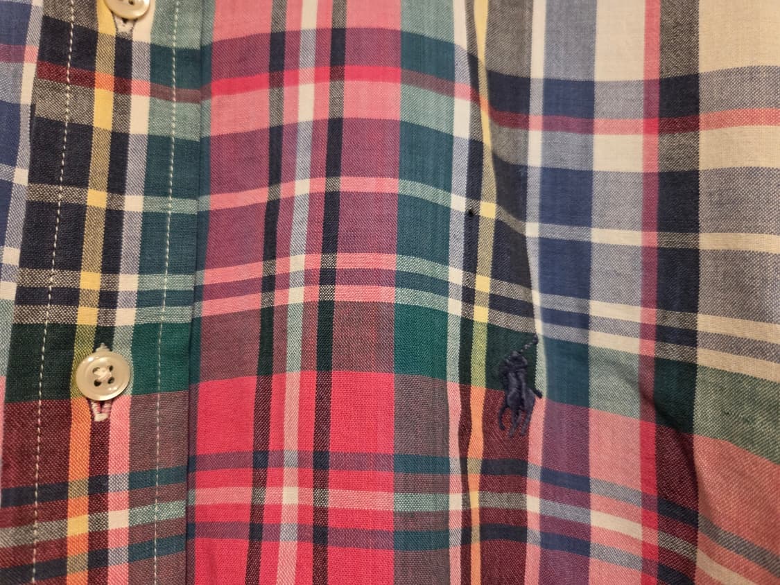 00'S 폴로랄프로렌 마드라스셔츠 상품이미지6