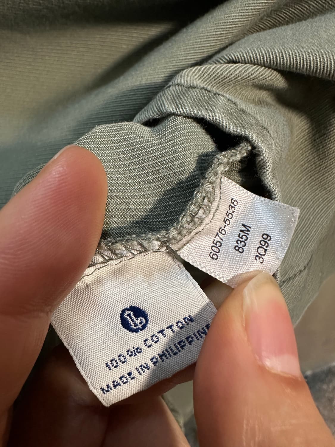 리바이스 빈티지 오렌지탭 워크 셔츠 처분  상품이미지4