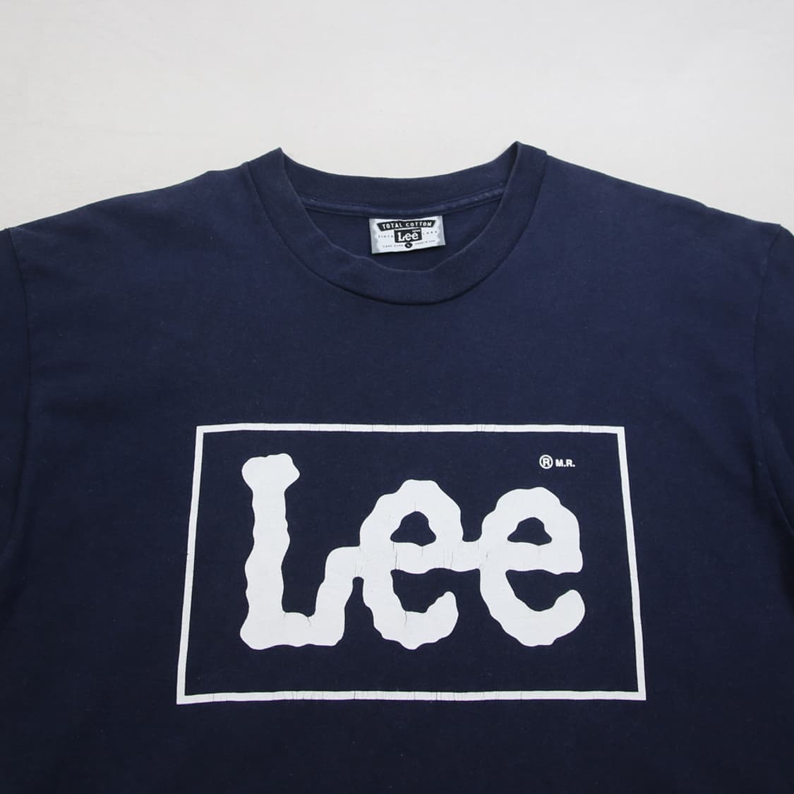 (착용컷) 90's Lee 로고 반팔 티셔츠 (남성용 100-103) 상품이미지4