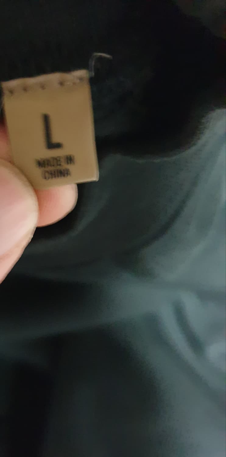 에센셜 피오갓 더코어 컬렉션 스트레치 기모크루넥 블랙 (L) 상품이미지6