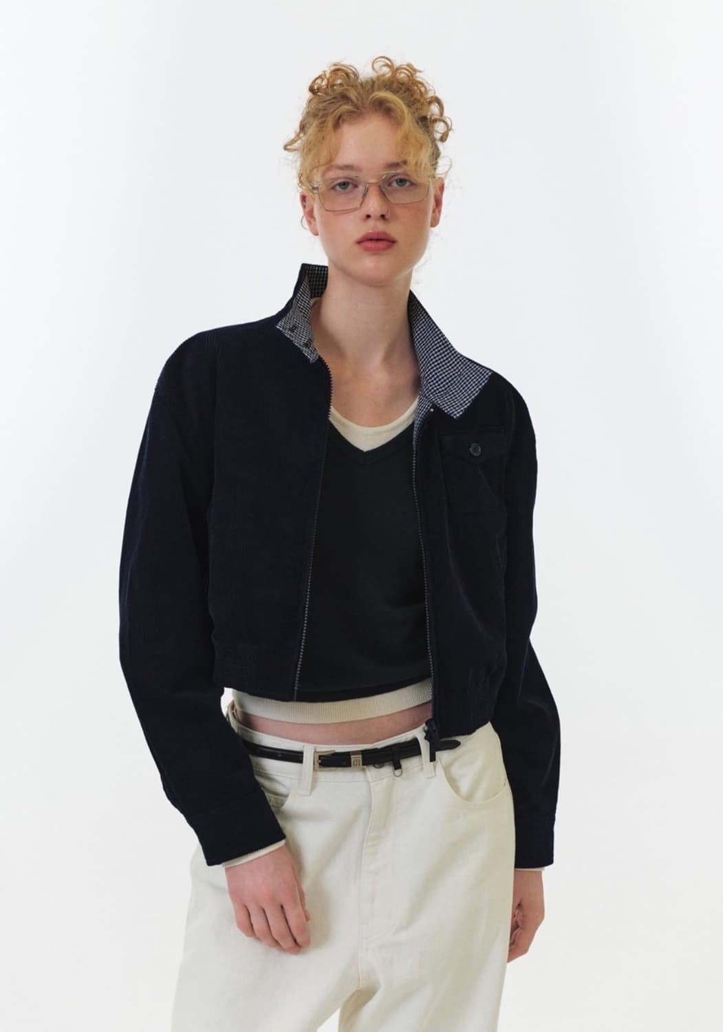 그로브 GROVE HALO JACKET (NAVY) 상품이미지2