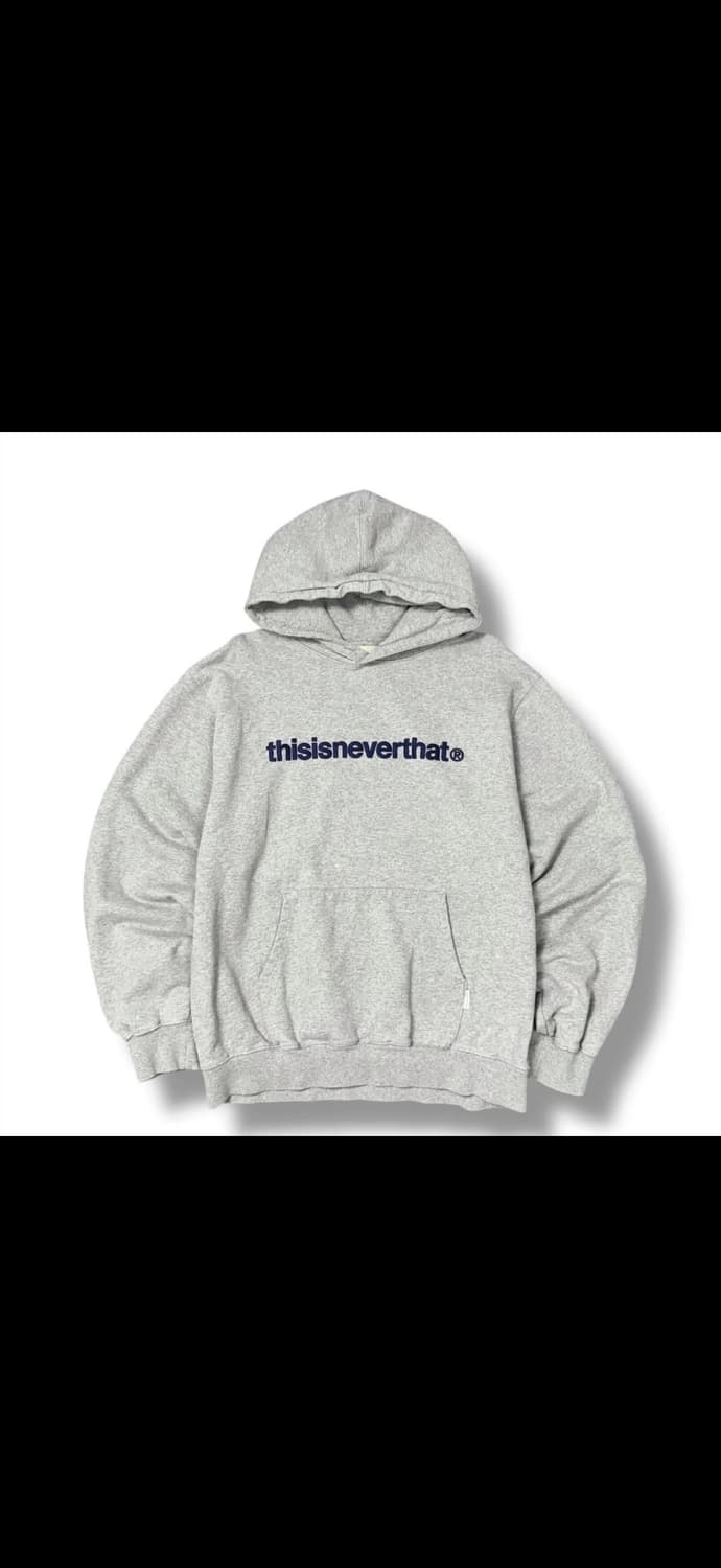 디네뎃 후드티 헤더그레이 l 상품이미지1