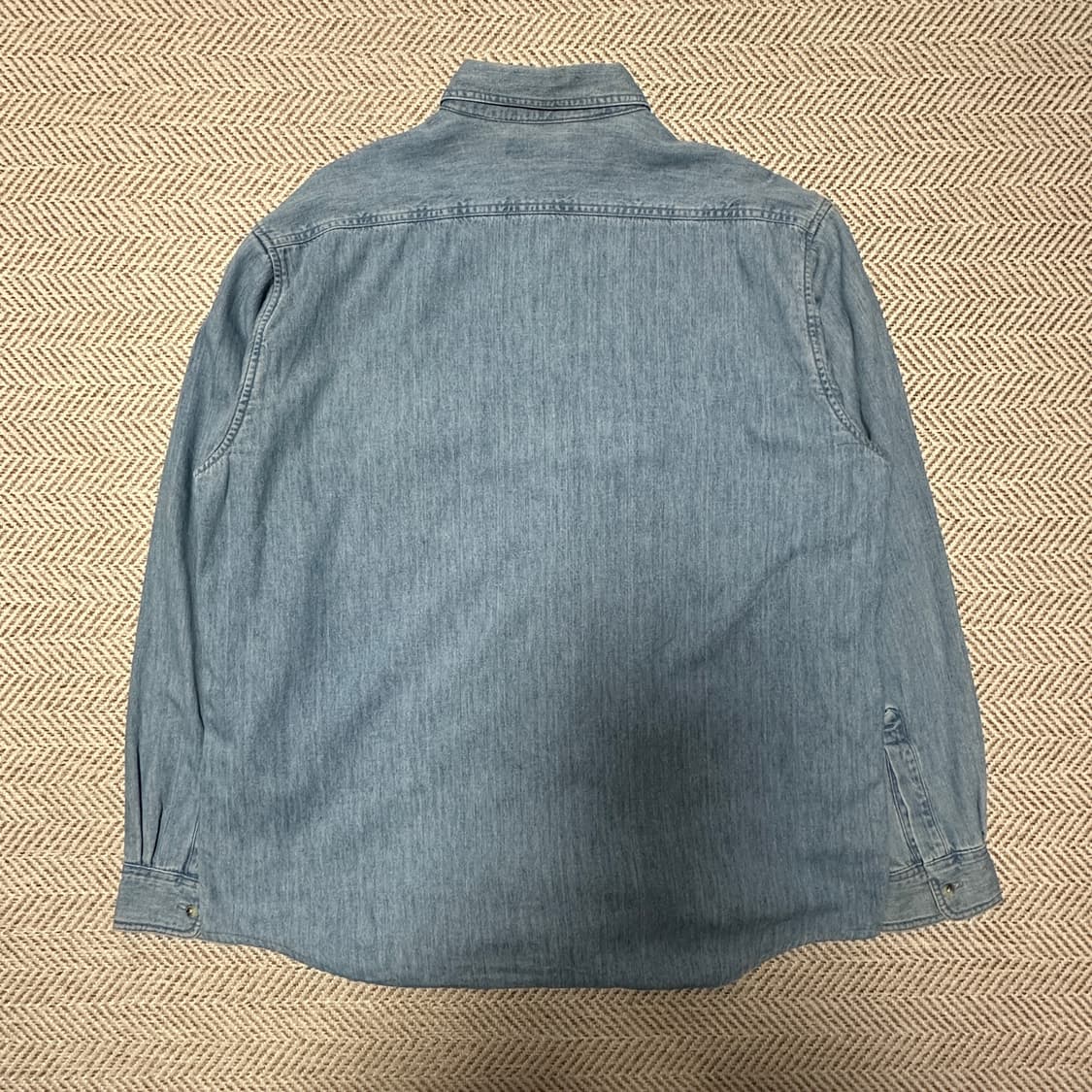 L. L. BEAN canada made denim shirt 상품이미지2