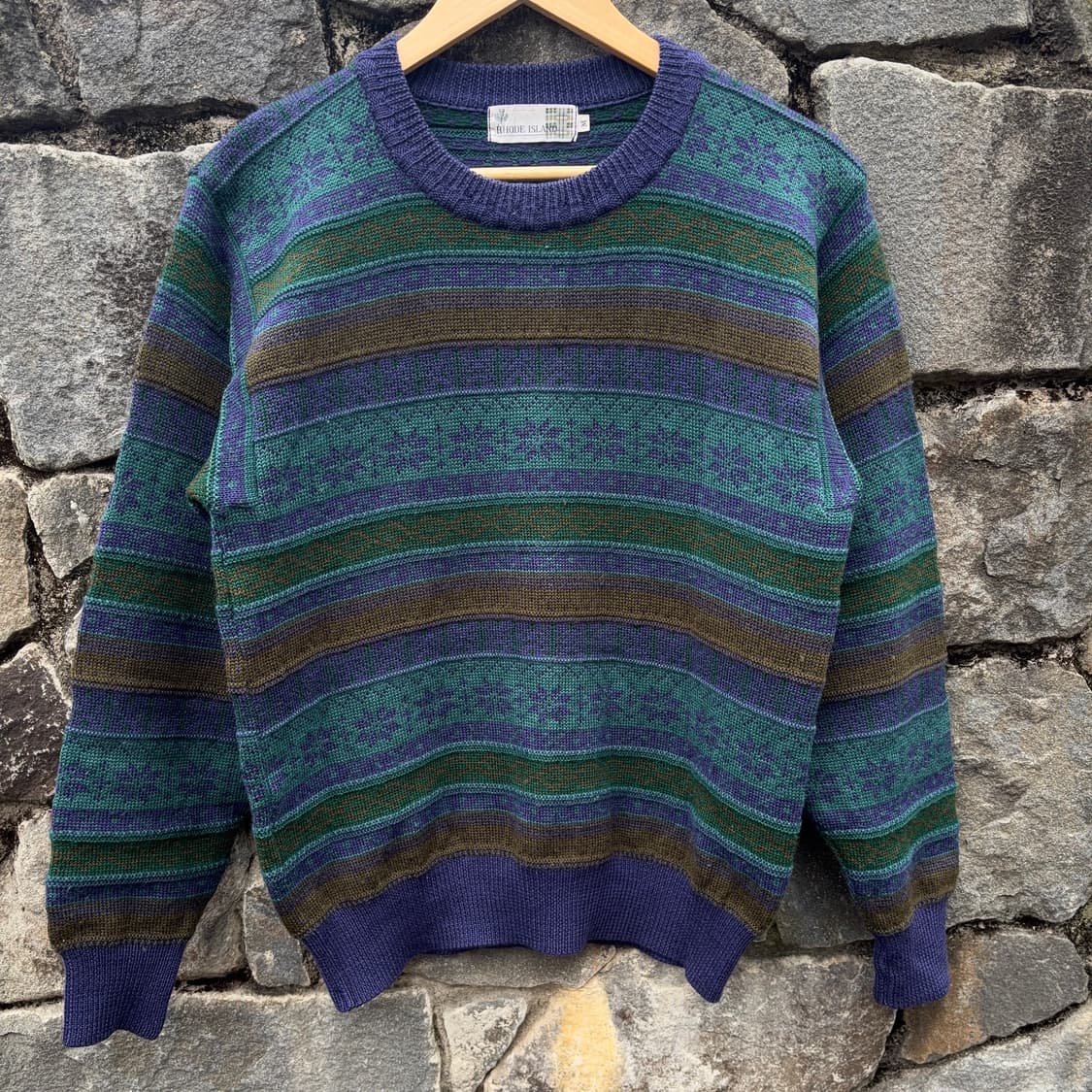 RHODE ISLAND 울 재크가드 니트 스웨터 상품이미지5