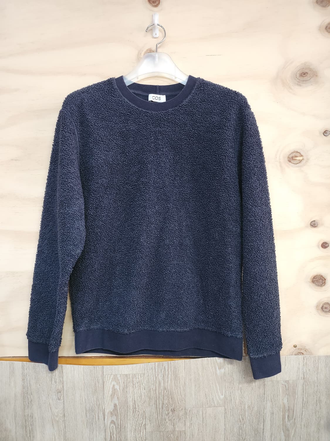 481) COS 네이비 뽀글이 맨투맨 상품이미지1