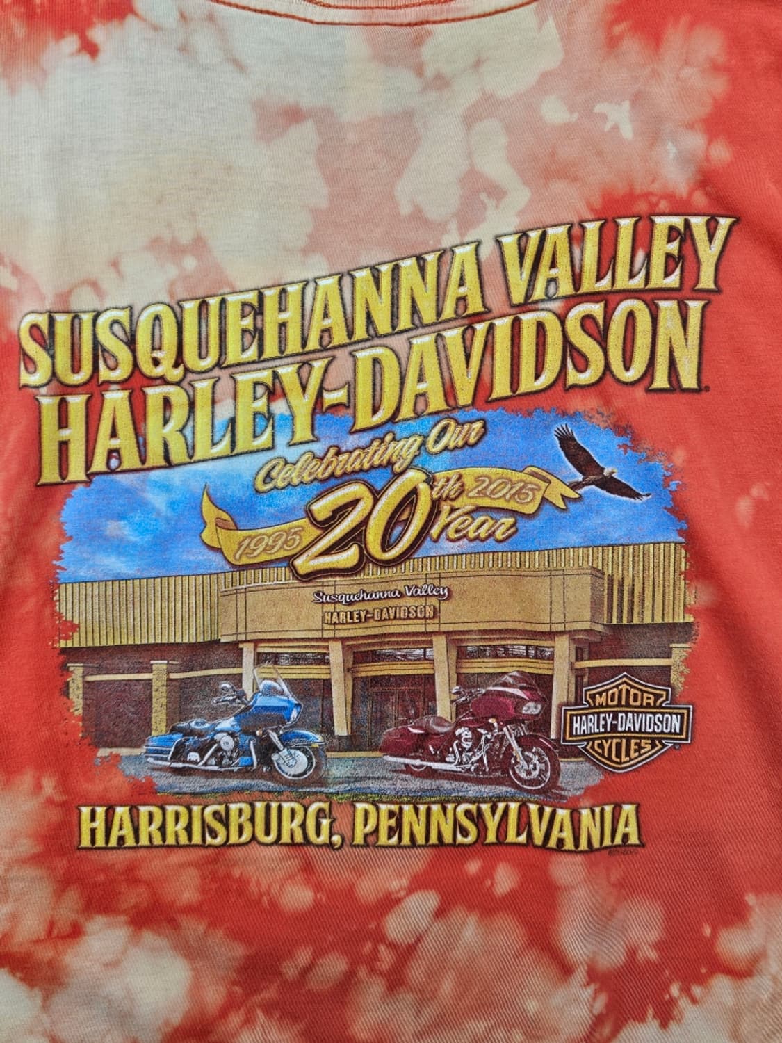 할리데이비슨 빈티지 반팔 티셔츠 다잉커스텀 ( L ) / 11924 상품이미지9