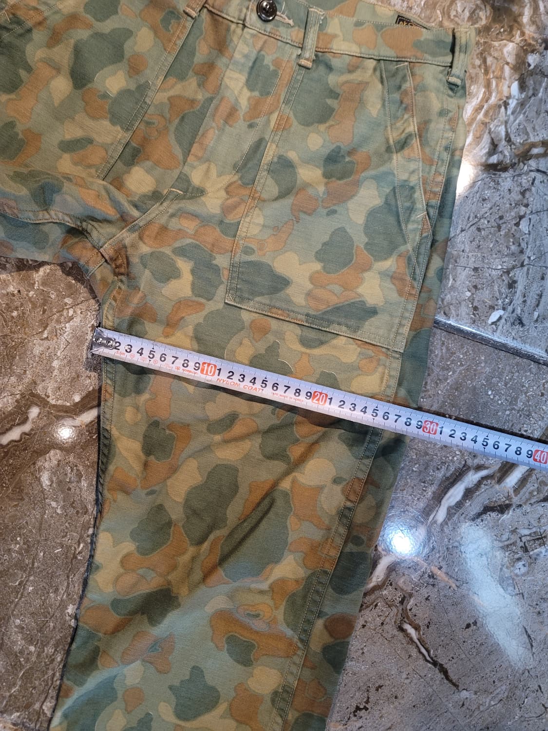 오어슬로우 카모플라쥬 퍼티그 팬츠 상품이미지5