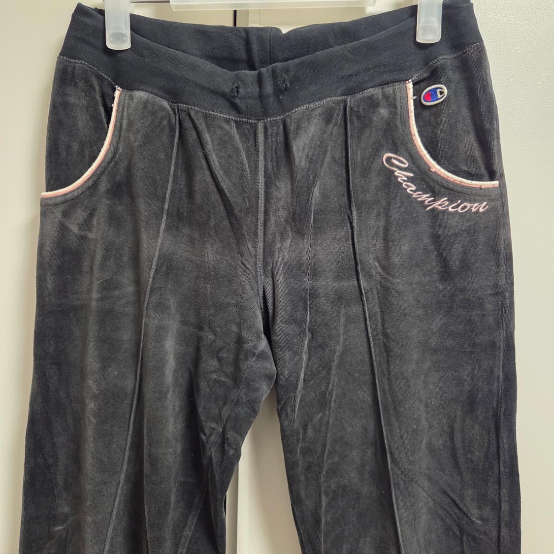 Champion 챔피온 벨벳 밴딩 조거팬츠 M(26-30) 상품이미지2