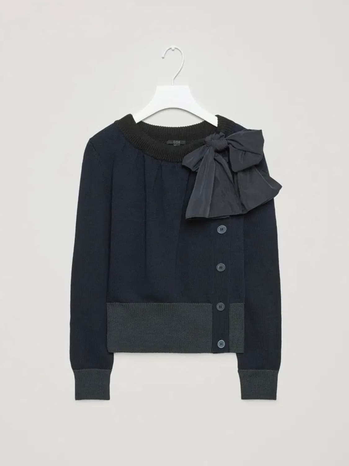 Cos Bow-detailed Cardigan 상품이미지5